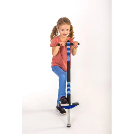 New Sports Pogo Stick, blau schwarz, Höhe 95 cm
