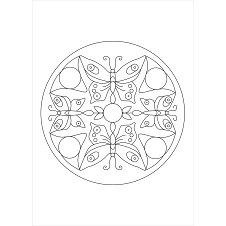 Viele tolle Mandalas