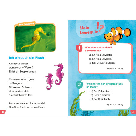 WAS IST WAS Erstes Lesen easy! Tiere im Meer