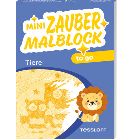 Mini Zaubermalblock to go. Tiere