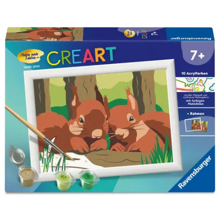 MnZ Kuschelnde Eichhörnchen Classic Serie E