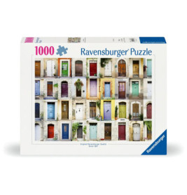 Puzzle -Beautiful Doors in the Provence region  - 1000 Teile
