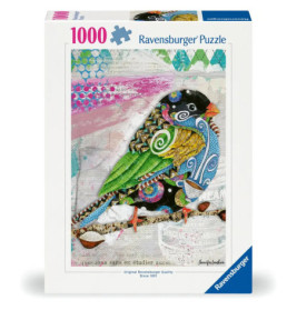 Puzzle - Swirly Bird 1000 Teile
