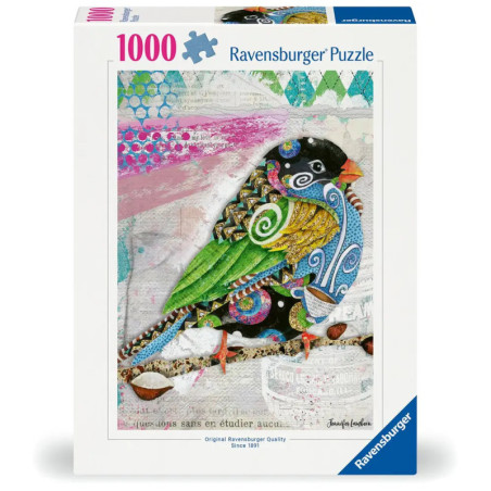 Puzzle - Swirly Bird 1000 Teile