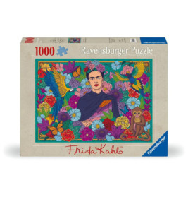 Puzzle Frida Kahlo's Paradise: Parrot, Monkey  1000 Teile