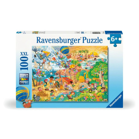 Puzzle Die 4 Jahreszeiten 100 Teile XXL