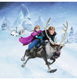 Ravensburger 9264 Puzzle Abenteuer im Winterland 3 X 49 Teile