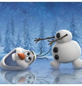 Ravensburger 9264 Puzzle Abenteuer im Winterland 3 X 49 Teile