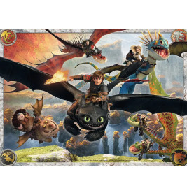 Ravensburger 10015 Puzzle Drachenzähmen leicht gemacht 150 Teile XXL