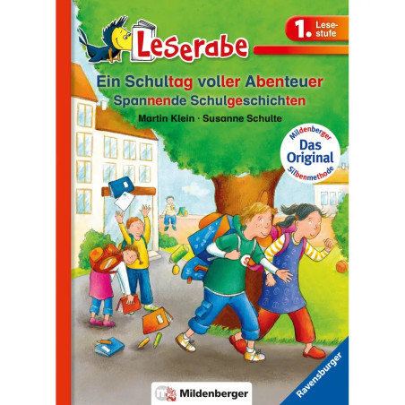 Ravensburger 38559 Leserabe mit Mildenberger Silbenmethode: Ein Schultag voller Abenteuer Erstleseti