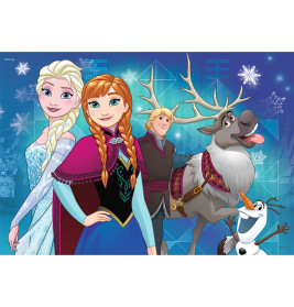 Ravensburger 9074 Puzzle Frozen - Nordlichter 2 X 24 Teile