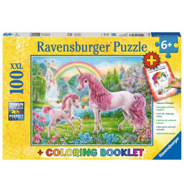 Ravensburger 13698 Puzzle Magische Einhörner 100 200 Teile XXL