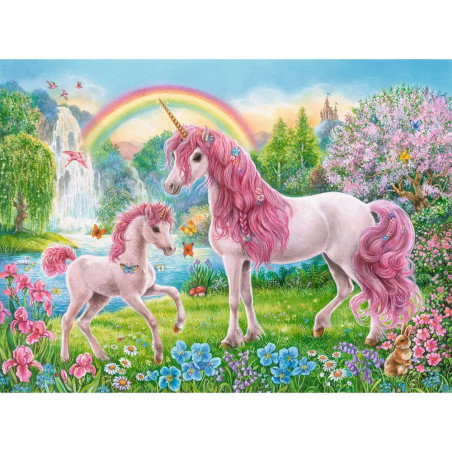 Ravensburger 13698 Puzzle Magische Einhörner 100 200 Teile XXL