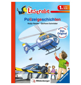 Ravensburger 38554 Leserabe mit Mildenberger Silbenmethode: Polizeigeschichten Erstlesetitel