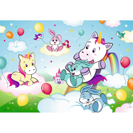Ravensburger 7828 Puzzle Märchenhaftes Einhorn 2 X 24 Teile
