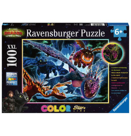 Ravensburger 13710 Puzzle Leuchtende Dragons 100 200 Teile XXL