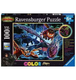 Ravensburger 13710 Puzzle Leuchtende Dragons 100 200 Teile XXL