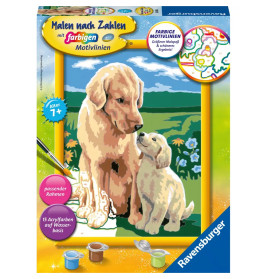 Ravensburger 28476 Malen nach Zahlen Mutterliebe D Malen nach Zahlen Serie D