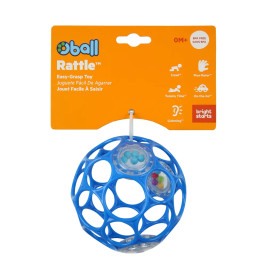 Oball Rattle 10 cm - Blau, sortiert