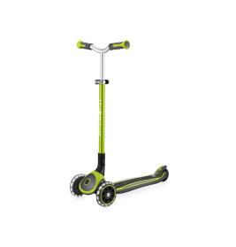 GLOBBER MASTER LIGHTS lime grün, mit Leuchtrollen