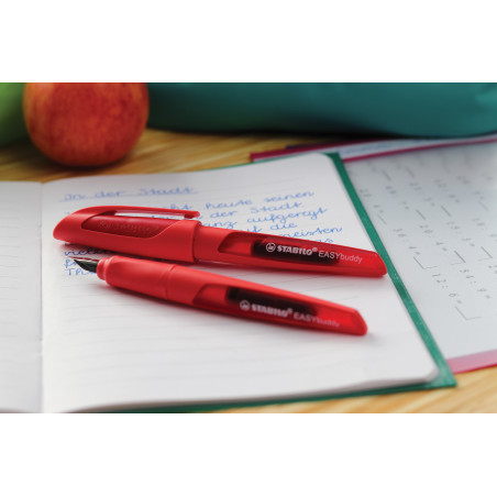 Stabilo EASY Buddy Füller  M Feder rot SB Karte