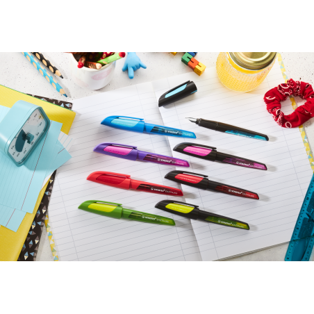 Stabilo EASY Buddy Füller  M Feder rot SB Karte