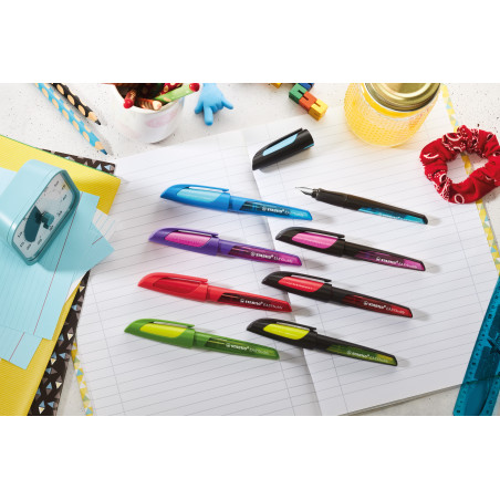 Stabilo EASY Buddy Füller  M Feder rot SB Karte