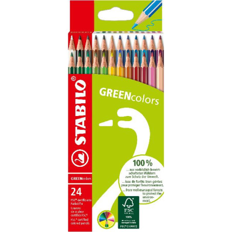 Stabilo Buntstifte Greencolors 24er Pack