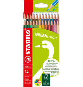 Stabilo Buntstifte Greencolors 24er Pack