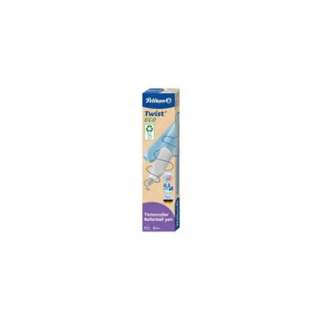 Pelikan Twist® eco Tintenroller für Rechts- und Linkshänder, blue, Faltschachtel