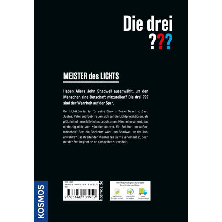 Die drei ??? Meister des Lichts
