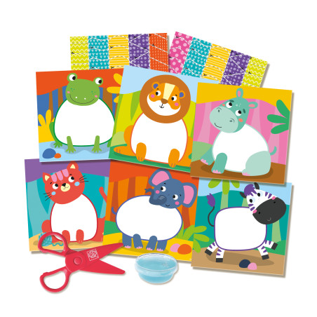 Montessori - Formen schneiden