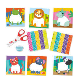 Montessori - Formen schneiden