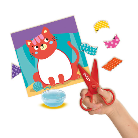 Montessori - Formen schneiden