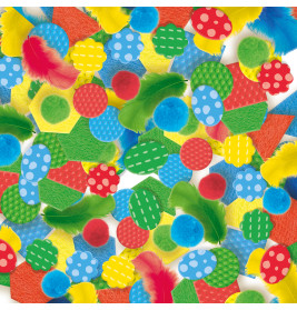 Montessori - Farben und Materi alien sortieren