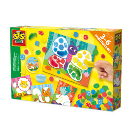 Montessori - Farben und Materi alien sortieren