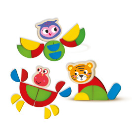 Montessori - Tierformen nachbi lden