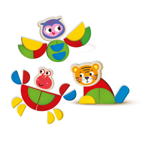 Montessori - Tierformen nachbi lden