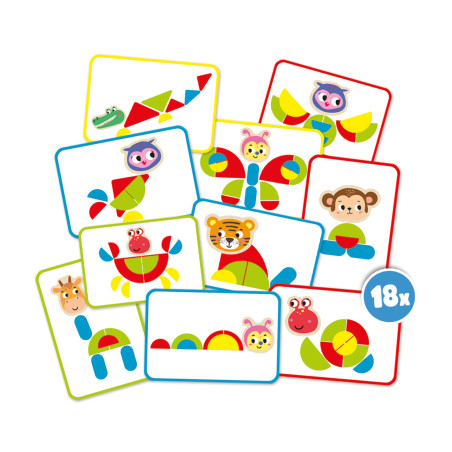 Montessori - Tierformen nachbi lden