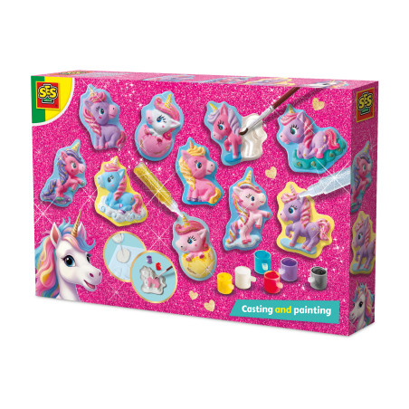 Unicorn- Gießen und anmalen - Baby-Einhörner