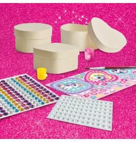 Unicorn - Diamond Painting Sch muckkästchen