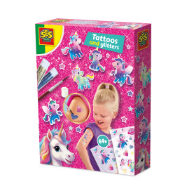 Unicorn - Metallische Glitzert attos