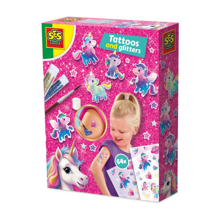 Unicorn - Metallische Glitzert attos