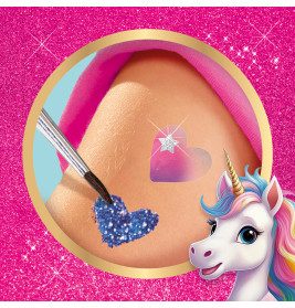 Unicorn - Metallische Glitzert attos