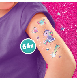 Unicorn - Metallische Glitzert attos