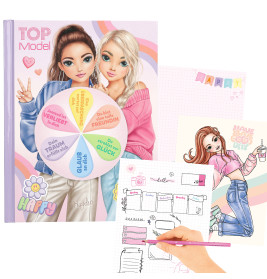 Top Model Stimmungs-Malbuch