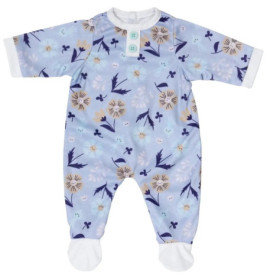 BABY born Strampler Blau 43cm