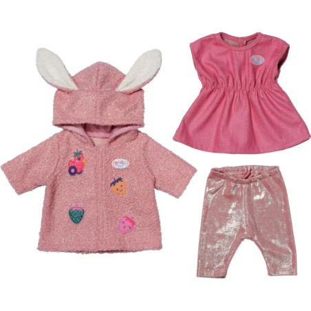 BABY born Mantel Set mit Kleid 43cm