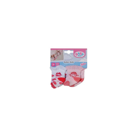 BABY born Socken Lamm 2x, 2sort. 43cm