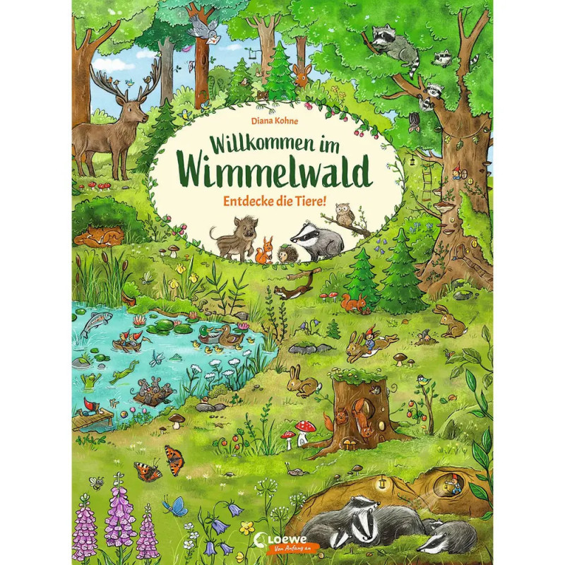 Willkommen im Wimmelwald - Entdecke die Tiere